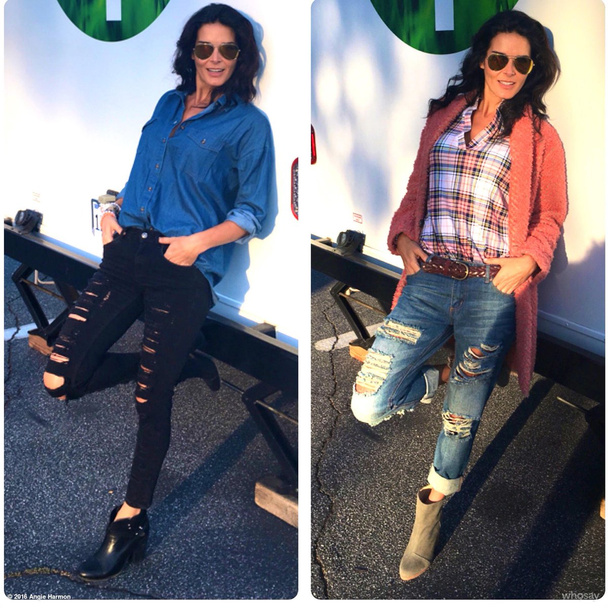 Angie Harmon Jeans