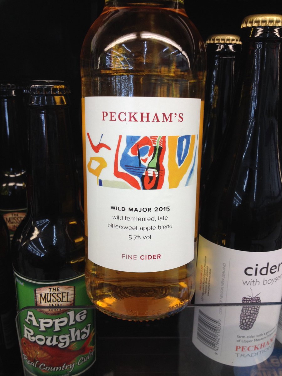 The new @PeckhamsCider Wild Major #cider is here!