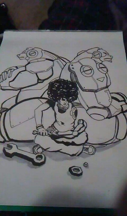 PFate2's tweet photo. Before &amp; after. Of 3 team tandem! everything is coming together perfectly thanks to keith williams Jr. #KidKumaComic https://t.co/5Ha1qlmtDD