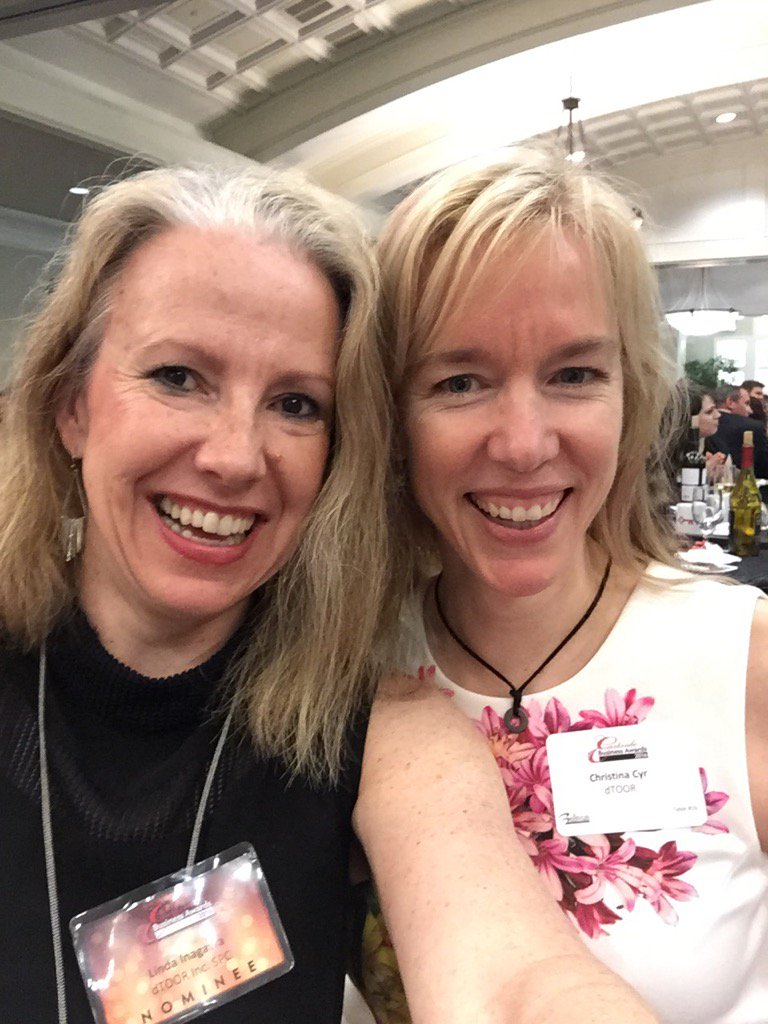 LindaInagawa's tweet photo. @dToor_inc is represented by Co Founders @CyrChristina and me at #eba2016 Nominee for #StartupOfTheYear https://t.co/ZZZJmesTx8