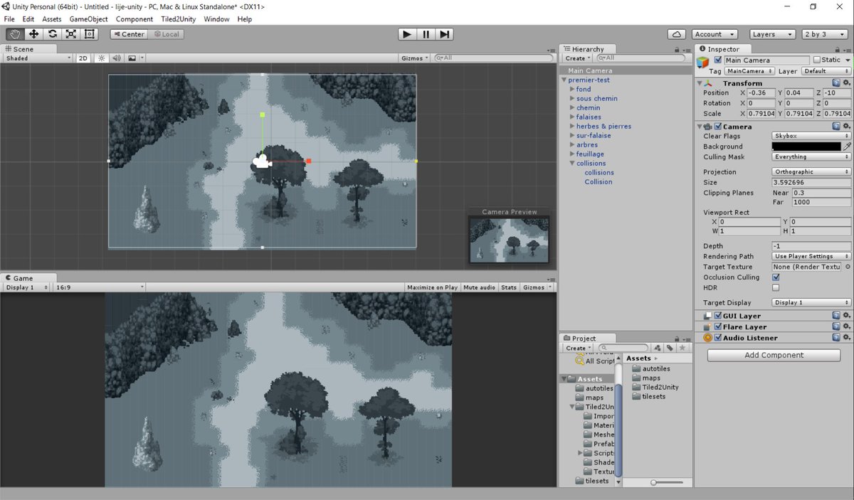 rufflerim's tweet image. First tests on unity