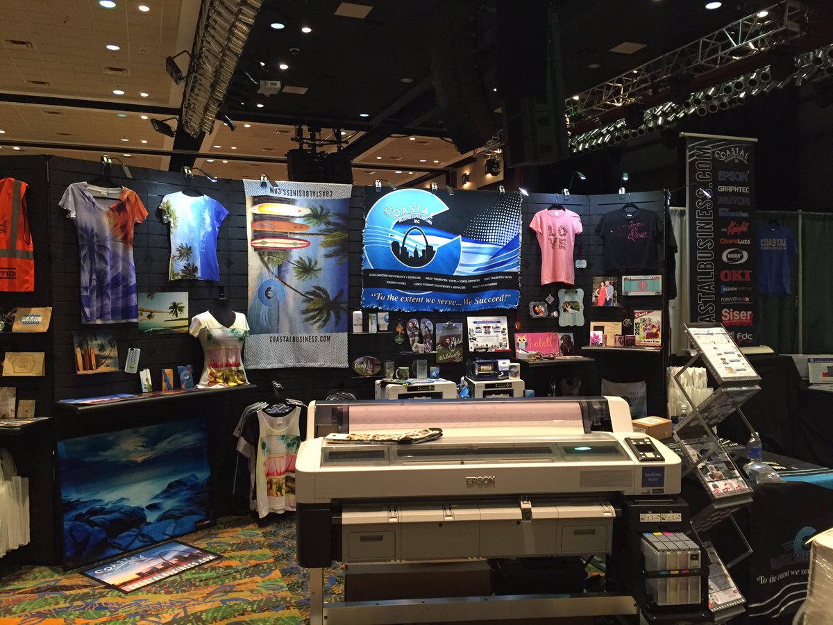 CoastalBusiness's tweet photo. Booth 513 ready for you @DAXShow #treasureisland #daxmn @Siser_NA https://t.co/j9irHuEfO9