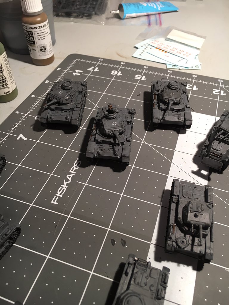 kwagilmour's tweet photo. A horde of Light Panzers ready for the Blitzkrieg!!!! #flamesofwar #adepticon2016 #usnationals https://t.co/ChCu3aqb3I