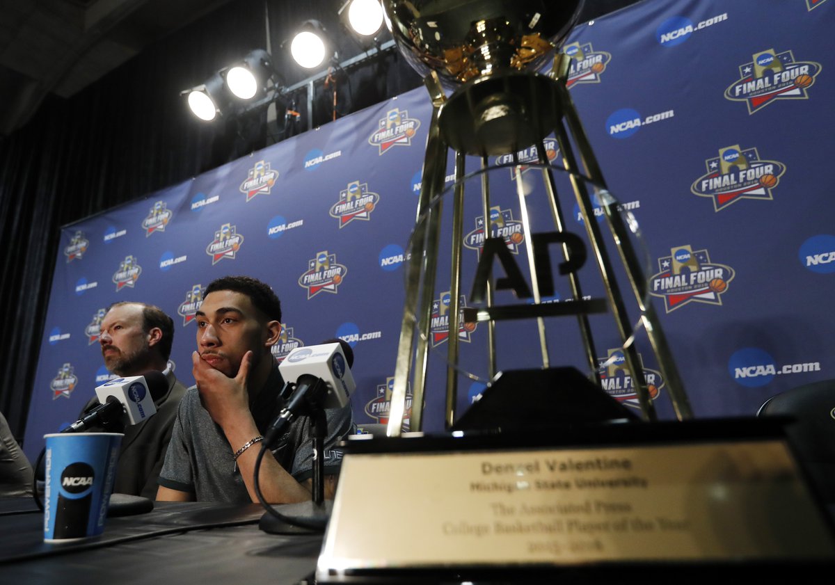 MSU_Basketball's tweet photo. Photos from today's Associated Press Player of the Year press conference. (Photo credit: Associated Press) https://t.co/5A8wGsNVwu