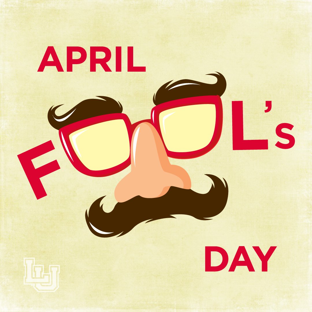 LamarUniversity's tweet photo. Happy April Fool's Day! Planning any #AprilFools pranks today? Already gotten fooled? Tell us about it! #WeAreLU https://t.co/Bpj7MJLVco