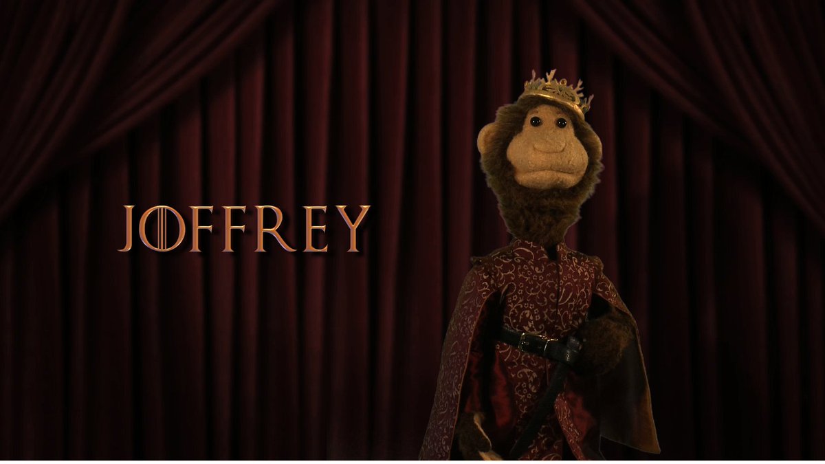 CarKeyMonkey's tweet image. Joffrey from our version of “Game Of Thrones - A Song Of MICE &amp;amp; Fire” -  watch it here: youtube.com/watch?v=QAD_B9…