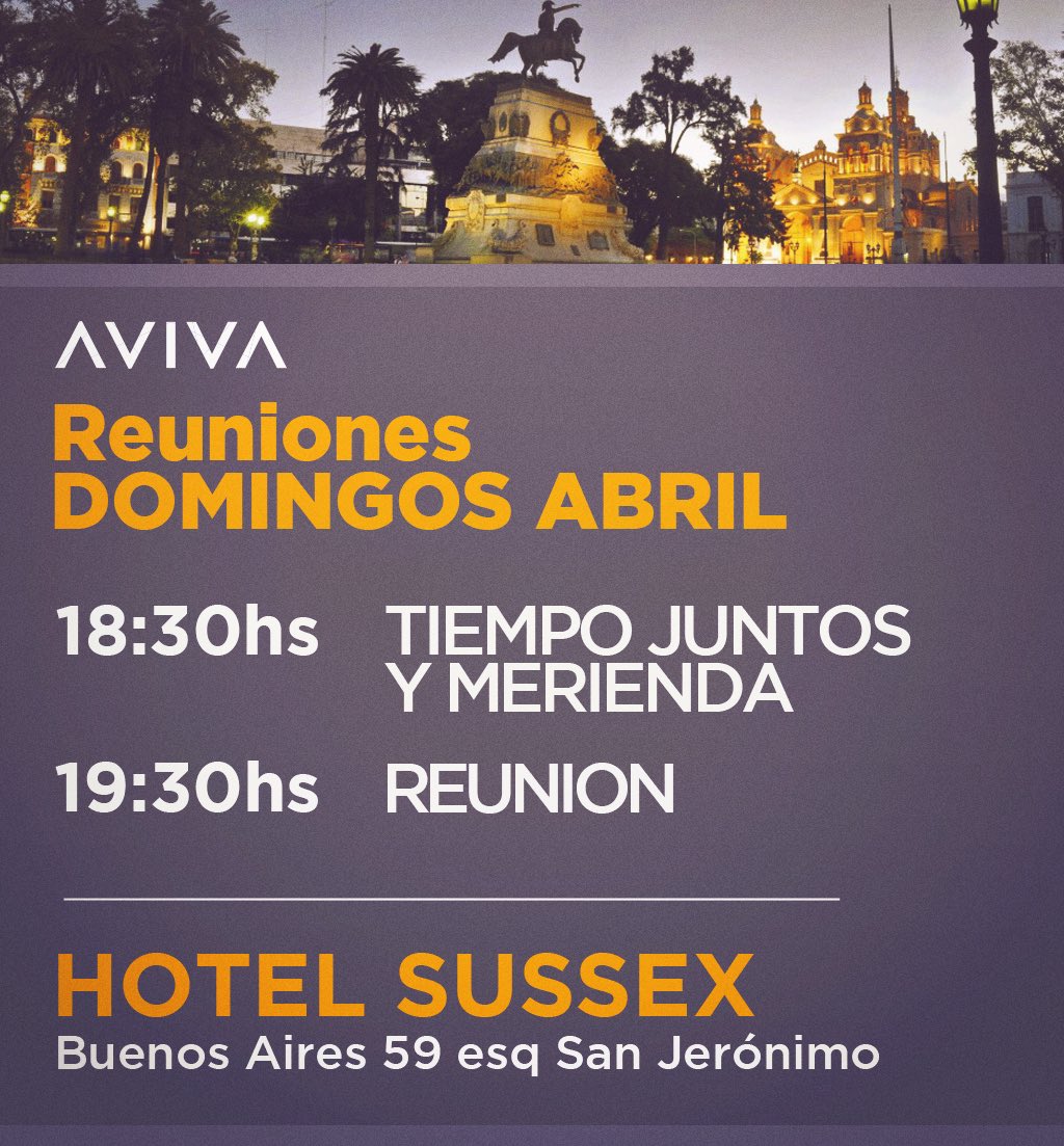 ComunidadAviva's tweet photo. Reuniones de ABRIL:
18:30 - Tiempo juntos y merienda
☕️🍰🍩🍪☕️

19:30 - Reunión 
🙏🏼👏🏼🙌🏼 https://t.co/p3diAwq7dx