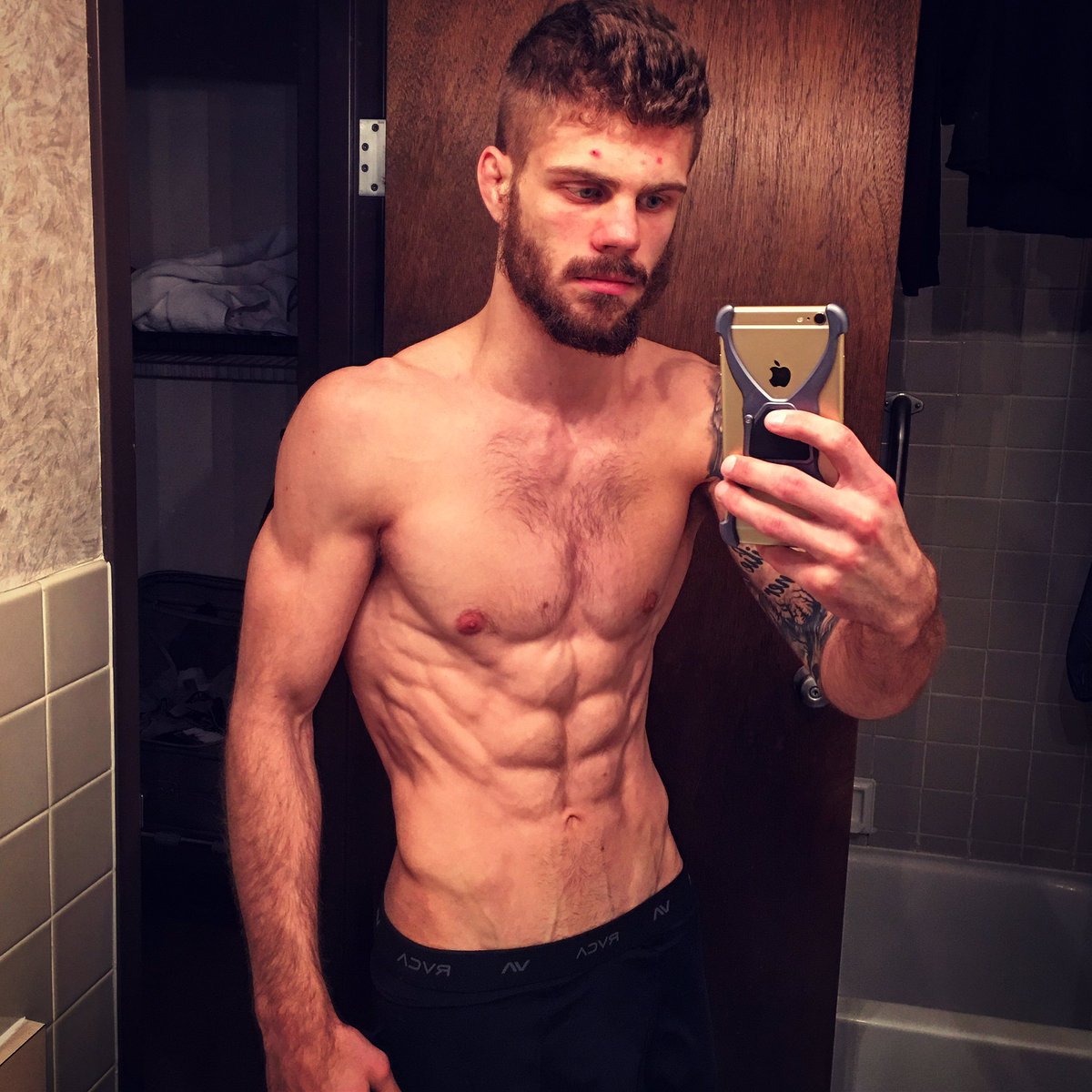 Down to weight selfie.