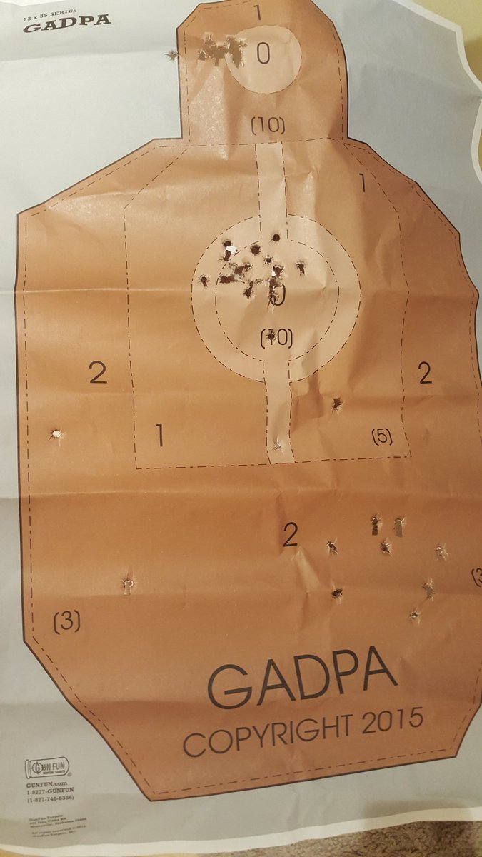 BellaJeepGirl's tweet photo. Went to gun range again today, used a 1911 by #Springfield . ;) #watchout #1911 #firearms #fitness #armcontrol https://t.co/urkDOmZuoX