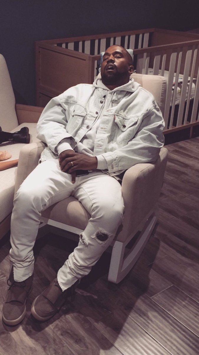 DailyReup's tweet image. kanye rest