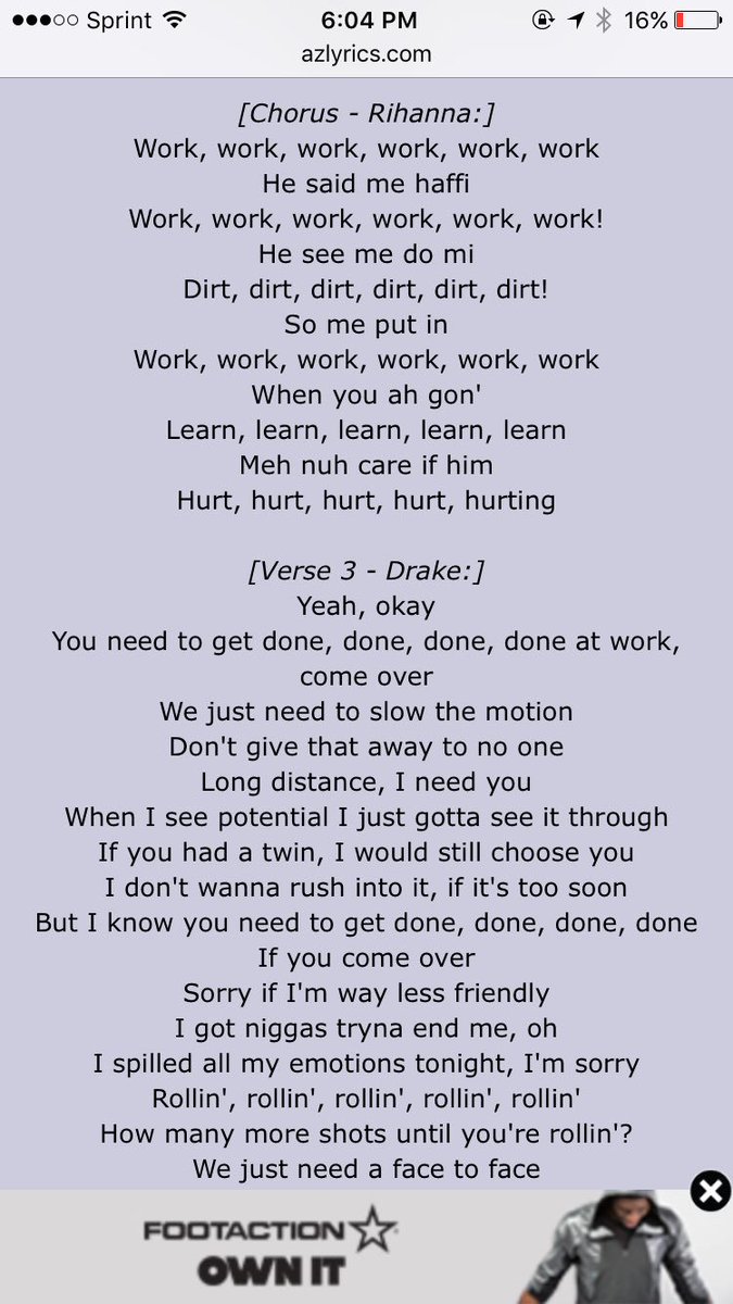 KyleeStahlin's tweet photo. Rihanna made millions by repeating words/mumbling incomprehensibly &amp; labeling it a song. What am I doing wrong... https://t.co/3tvRnOwkaw