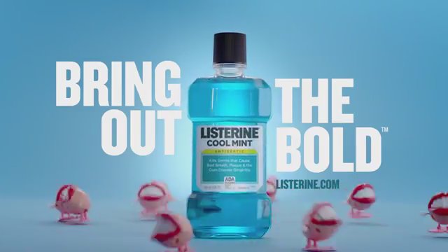 TV Commercial Spots on X: Listerine TV Commercial - The Study Of Bold -  Are Listerine Users Bold? - Find Out  -    / X