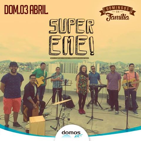 Super_EME_'s tweet photo. Gente del twitter! El domingo 03 desde la 1pm estaremos tocando en los #DomosArt de Magdalena junto a @Danitsemusic https://t.co/ZgaIWgE4td
