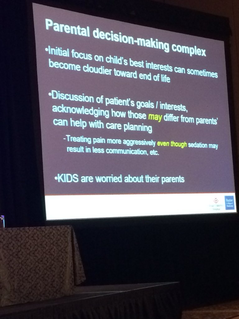 SapnaKmd's tweet image. Parental decision-making at the #endoflife @DrNancyGlass1 #SPPMCOS2016 @PediAnesthesia