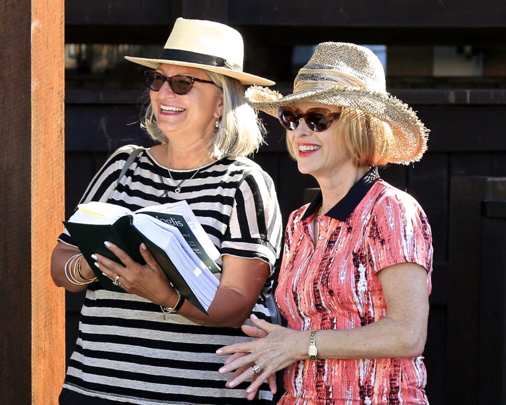 GaiWaterhouse1's tweet photo. Searching for my next Champion with the team @inglis_sales Easter inspections ๐๐ช๐ผ #AllQuality https://t.co/LWT2Q6sBtC
