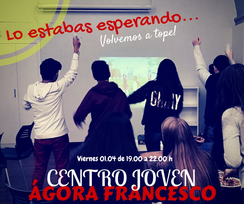 Si no tenéis nada que hacer este viernes ya sabes dónde estamos, apuntáos! Os esperamos!