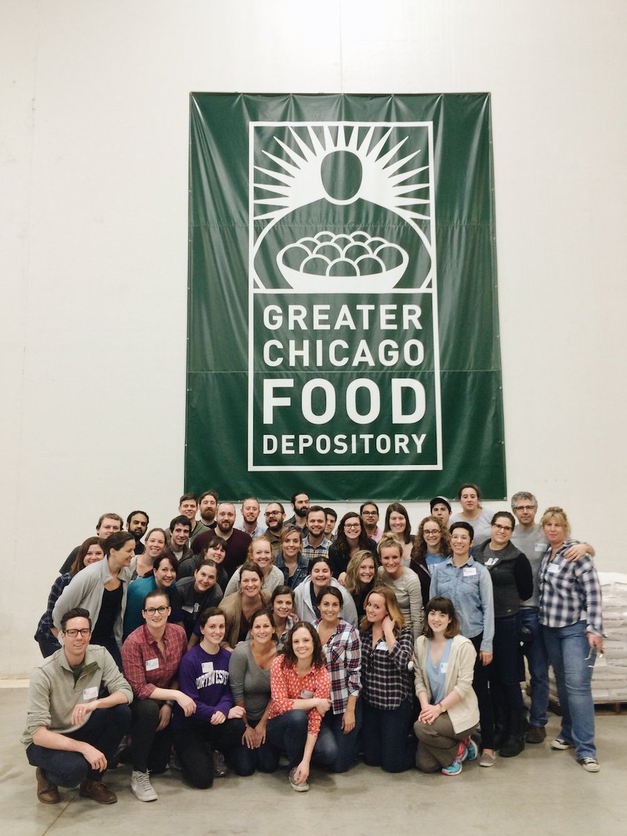 Jellyvision's tweet photo. Thank you @FoodDepository for letting us help out yestrday! (Who knew packaging 17,000 lbs of food could be so fun?) https://t.co/EeKSZeiLJT
