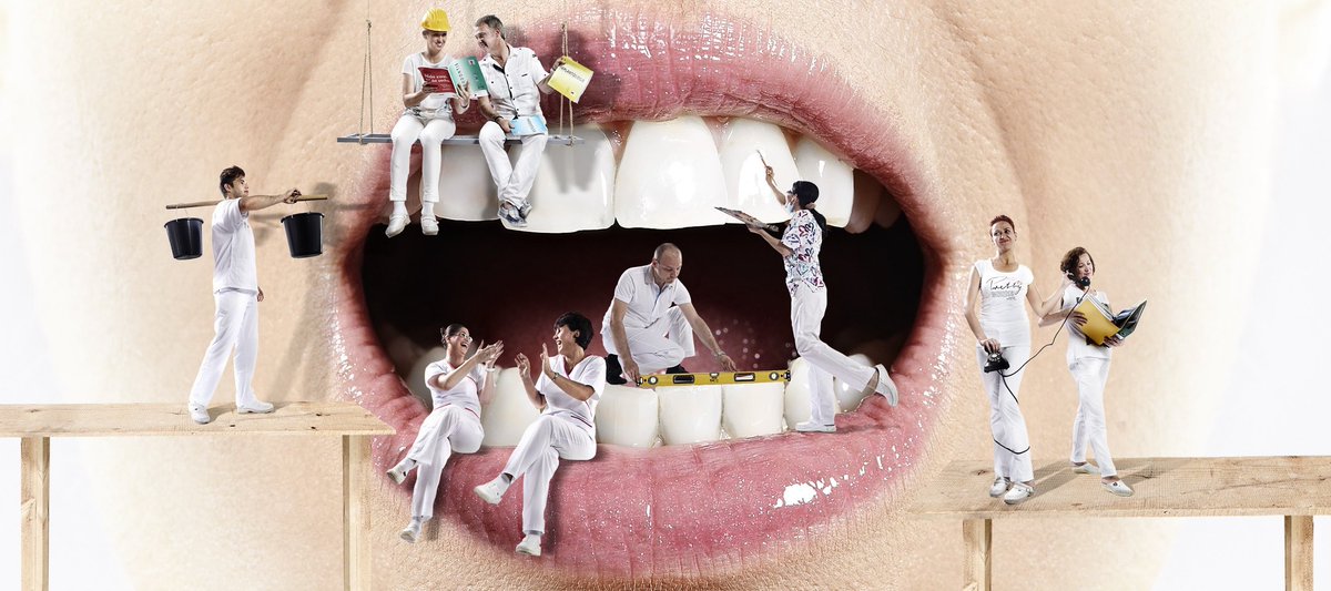Now that is what I call a dental team!