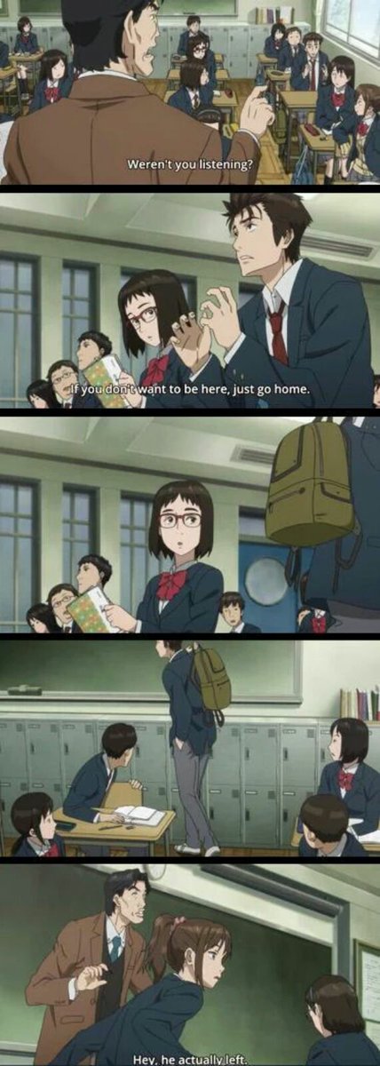 Who wishes they had the courage to do what he did in school? I know I do. XD ~RD