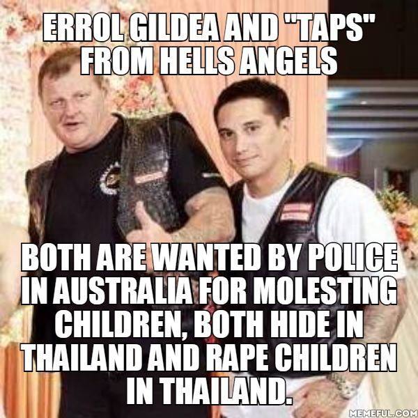 DennisHAMC's tweet photo. #pedophile #hellsangels #gay #hamc #homosexual #thailand #gayhellsangels #homohellsangels #rape #childmolester #rat https://t.co/IeRa0JMww7