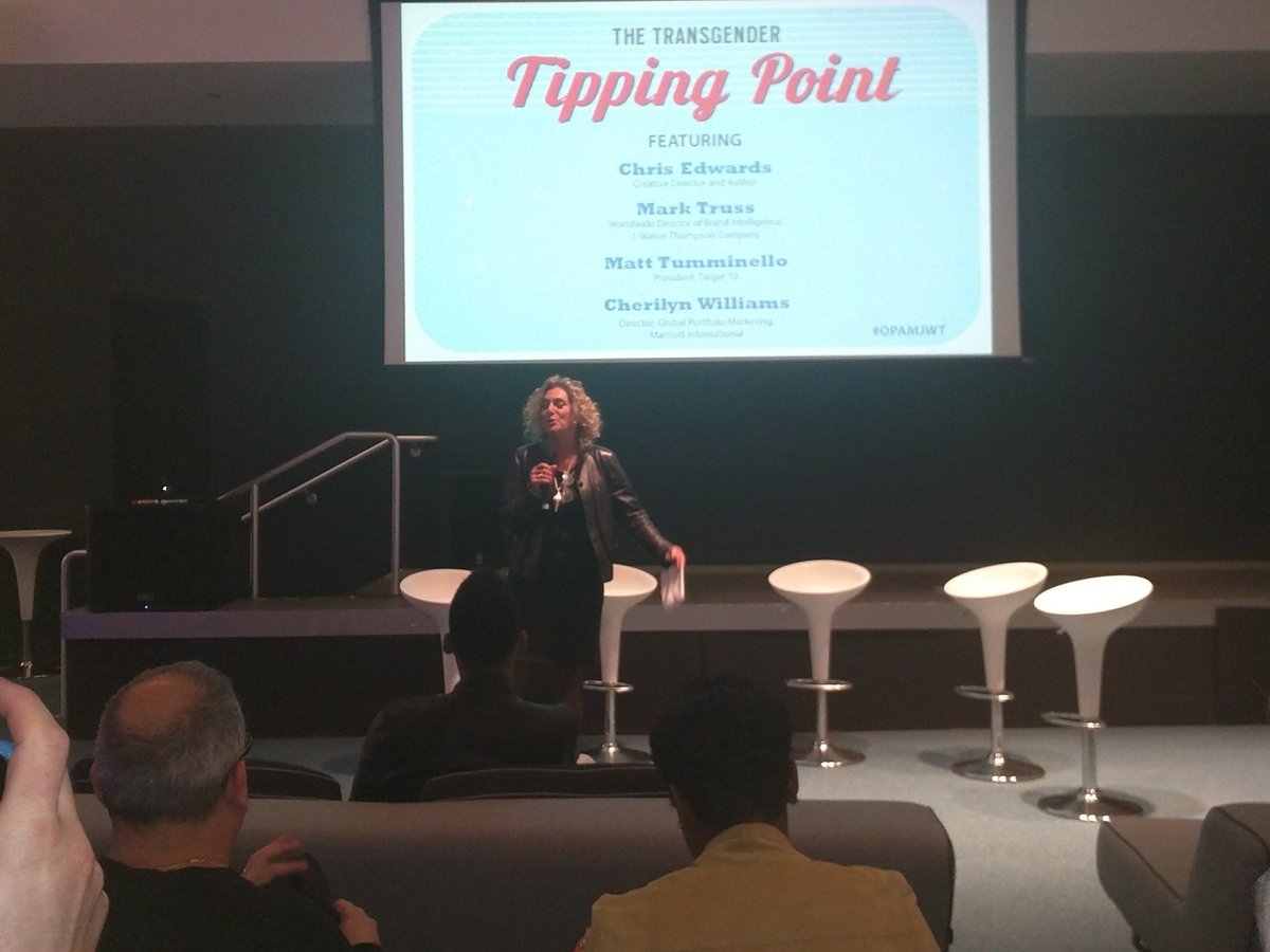 BennettDBennett's tweet photo. S/o to @TamaraIngram for being at this #OPAMJWT event. To her, inclusion is a "business imperative". #JustADCOLOR https://t.co/oDsSpElrsF