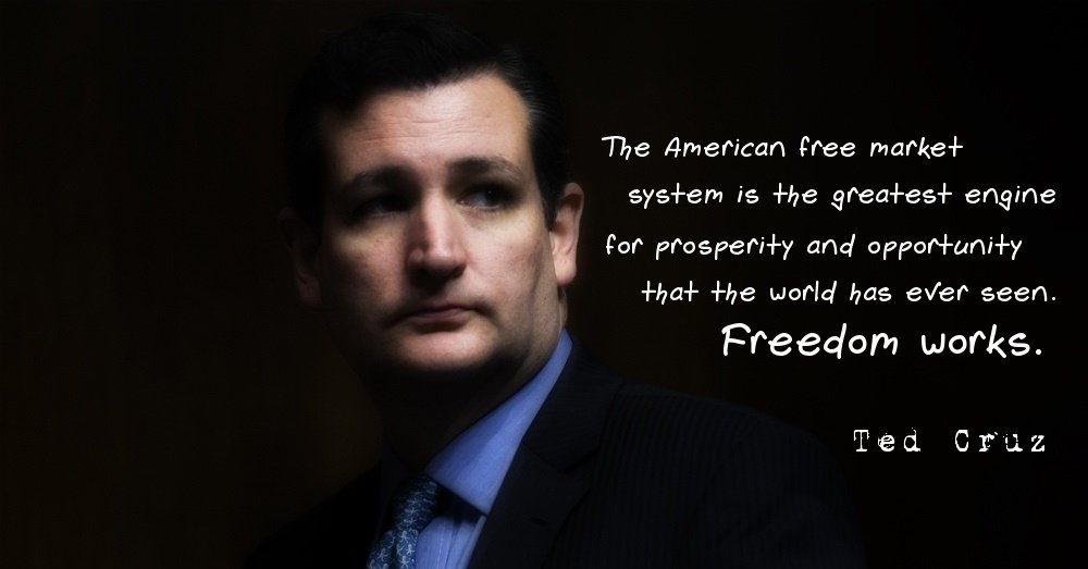 JDRucker's tweet image. Ted Cruz on the #FreeMarketSystem
#CruzCrew #PJNet #Cruz2016
