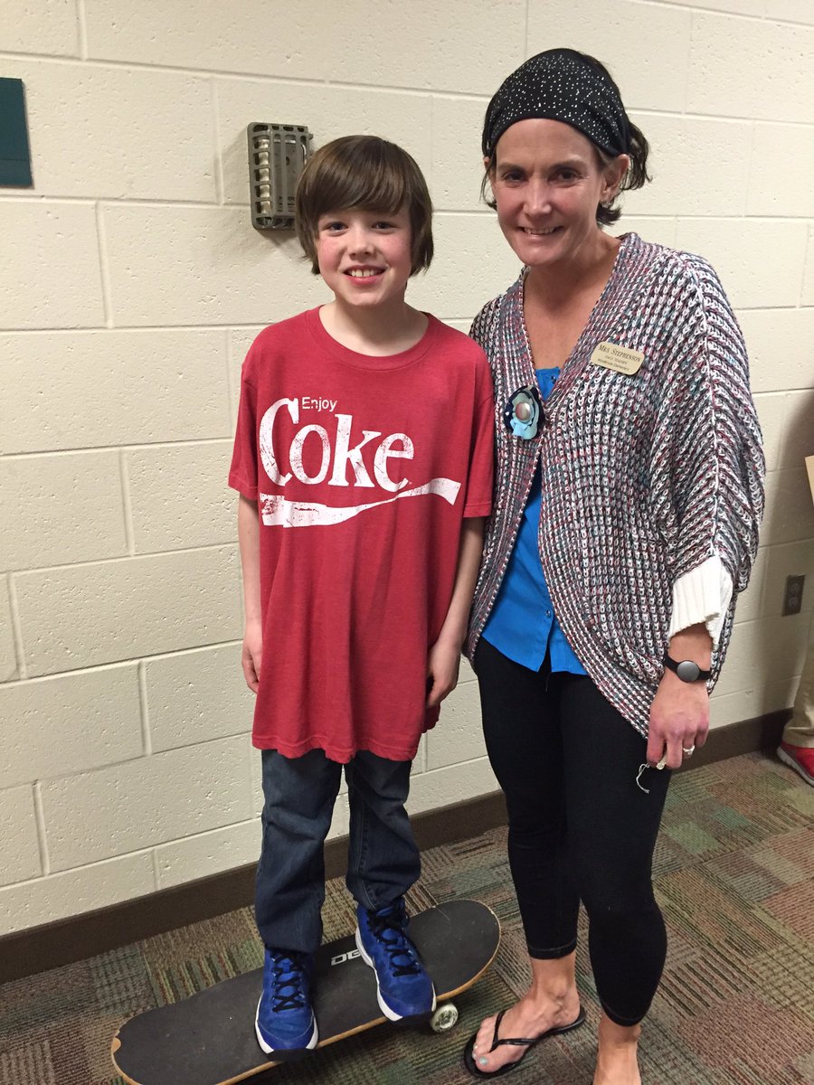 WBEstephenson's tweet photo. Visited PTE during my lunch today &amp; saw 3 amazing kids portray my dear friend,  Ryan White. @PrairieTrace1 @myccs https://t.co/UhPWkNZlLQ