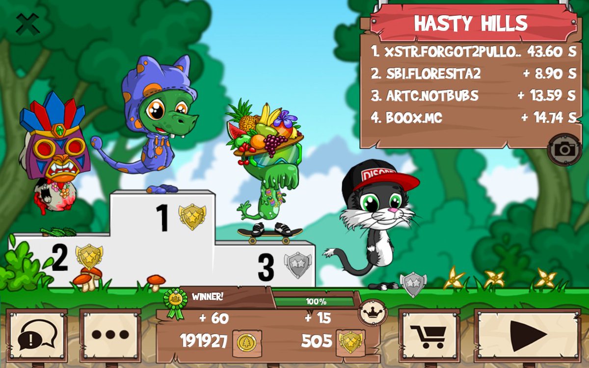 GymIsLife25's tweet photo. Get on my level, son! #funrun2 #Floresita2 #NotBubs #mc https://t.co/qTEd1O669V