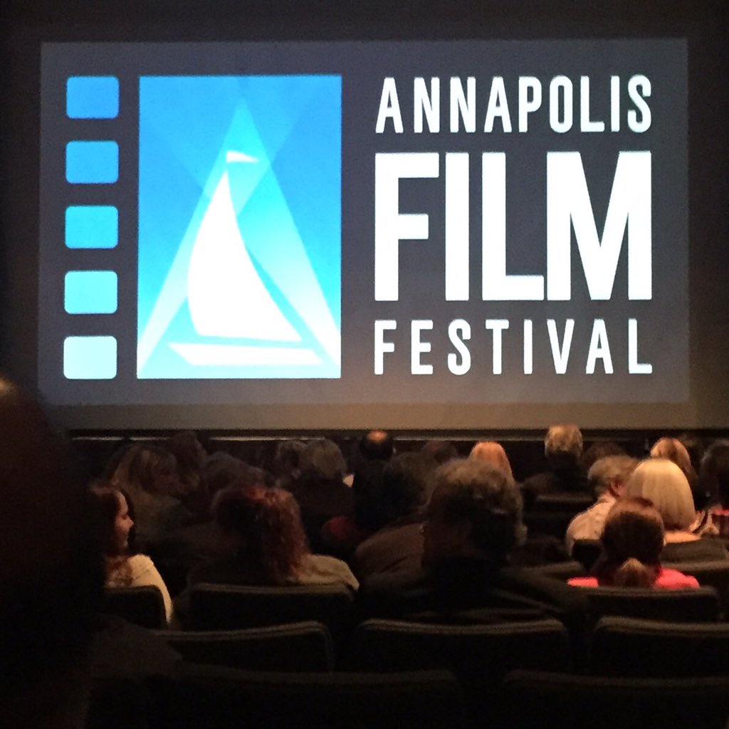 Full house, awaiting <a href="/AnnapolisFF/">Annapolis Film Festival</a> Opening Night film, "One More Time," starring Christopher Walken &amp; Amber Heard.