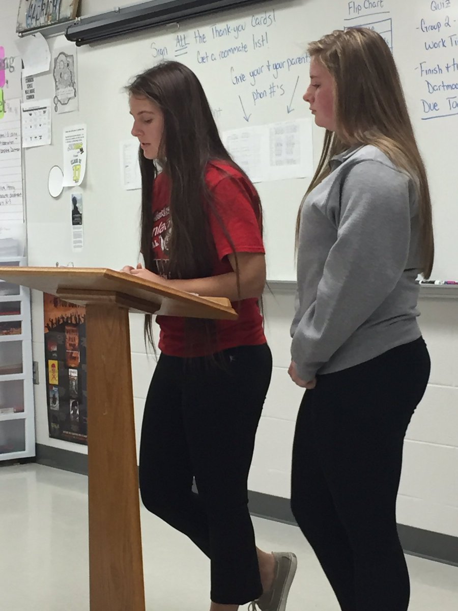 JHSYLA's tweet photo. Brooke and Abby getting their debate on! #YIG2016 https://t.co/aqbgDeTYHk