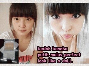 Bedak Boneka menjadikan kulit Anda putih, mulus, perfect... Rahasianya adalah.. bit.ly/1LROHxX