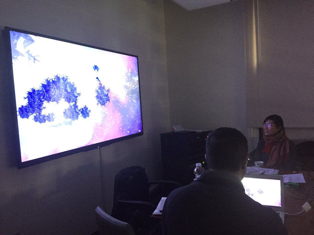 EphemeralMedia's tweet photo. #Interacting w/ @ryangreen8 's experiential #docugame That Dragon,Cancer in #interactive #history class #NYU #NYC https://t.co/K6xy9QsoNJ