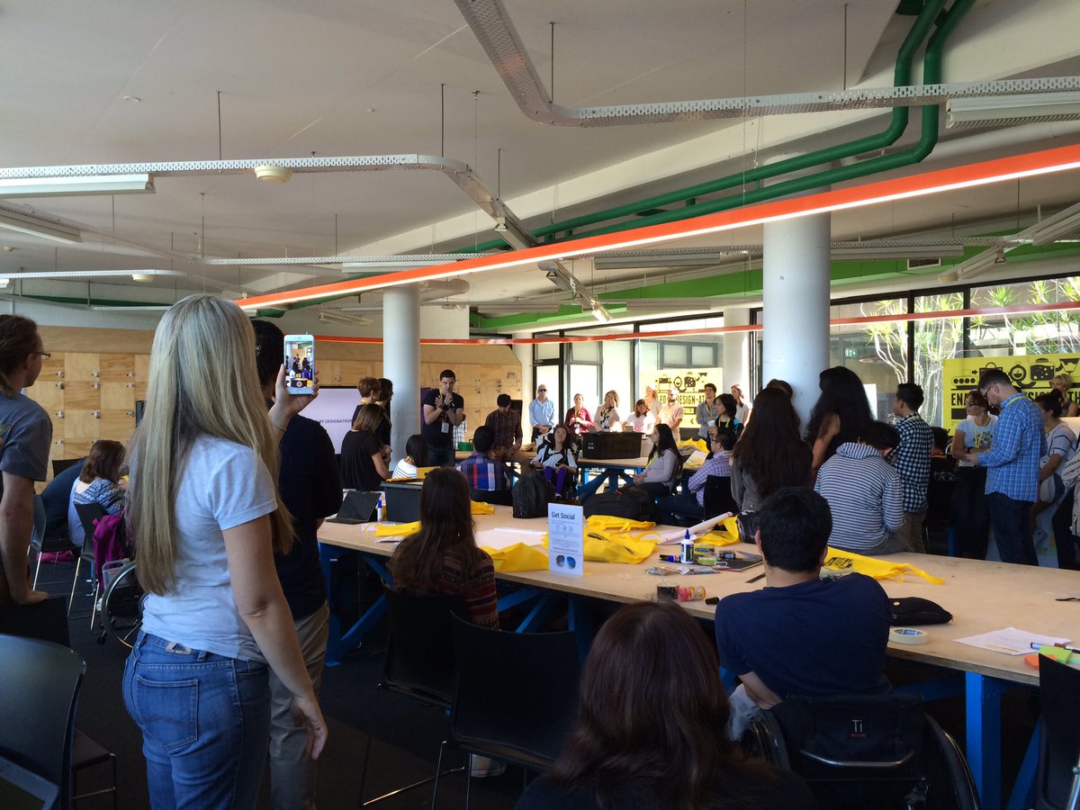 web_word's tweet photo. Walk a mile in my shoes! Empathy challenge to kick off Enabled by Design-athon Sydney #enabledby #beremarkable https://t.co/oYWNAFZJ1D