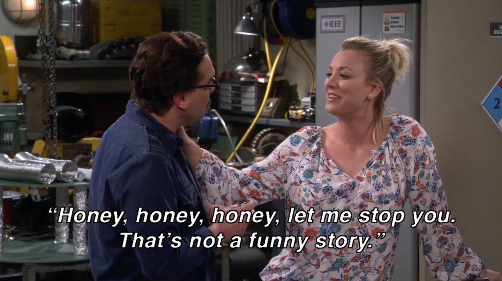 bigbangtheory's tweet photo. Sometimes you just need to hear the truth. #BigBangTheory https://t.co/tUFKXTwLuU
