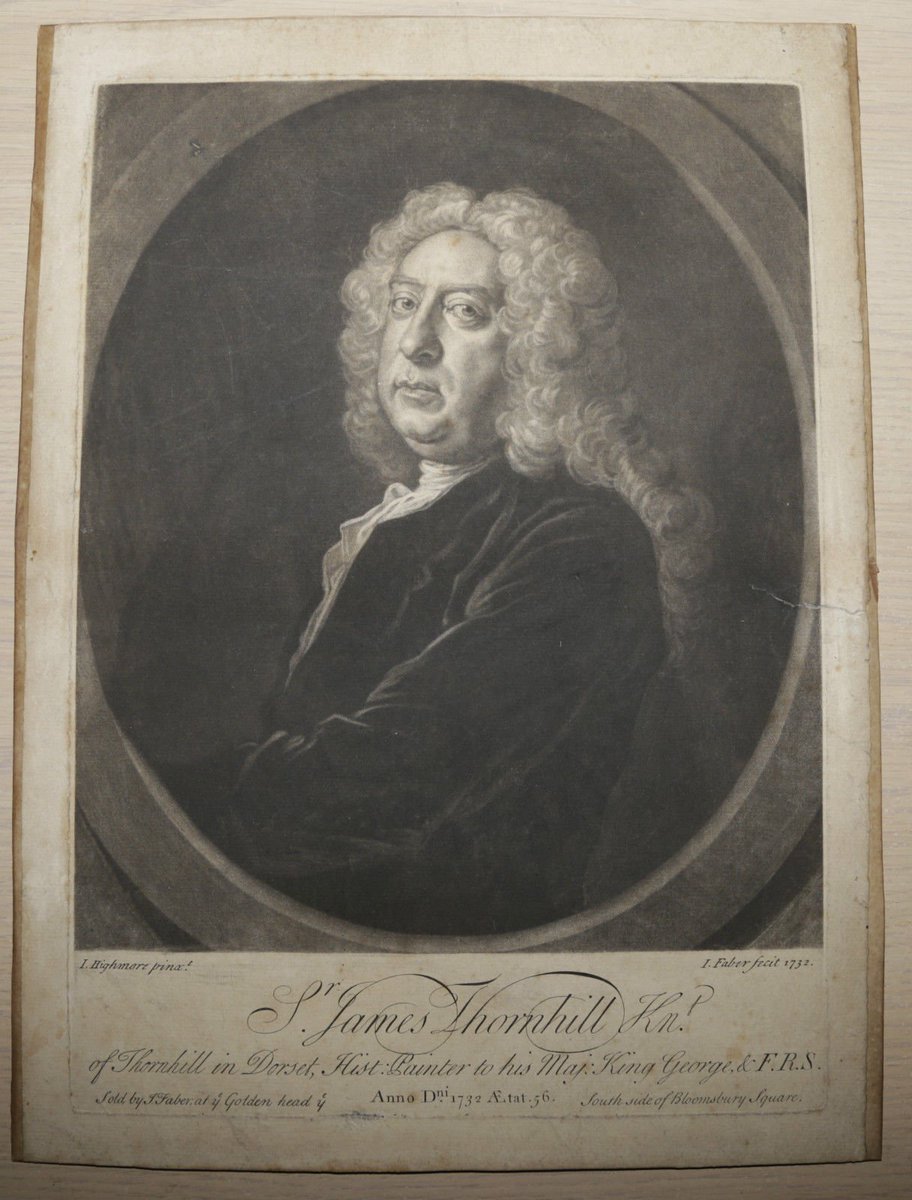 PremierCoin's tweet image. Sr James Thornhill by John Faber, After Joseph Highmore - #Etching - Circa 1732
goo.gl/I09GUS #18thCentury