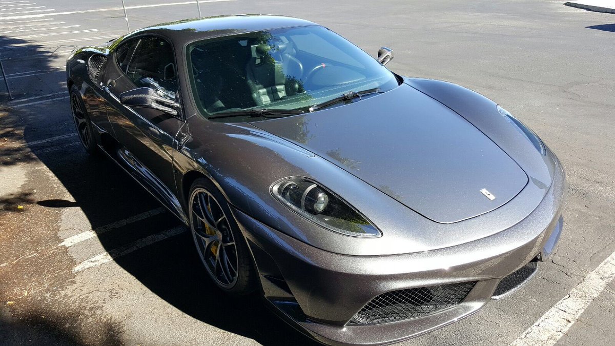 ShinePros1's tweet photo. #Ferrari gets a fresh clean look from the #ManzoBrothers  at #ShinePros in the @lasouthbaynews area #Gardena https://t.co/2l0GgixKMP