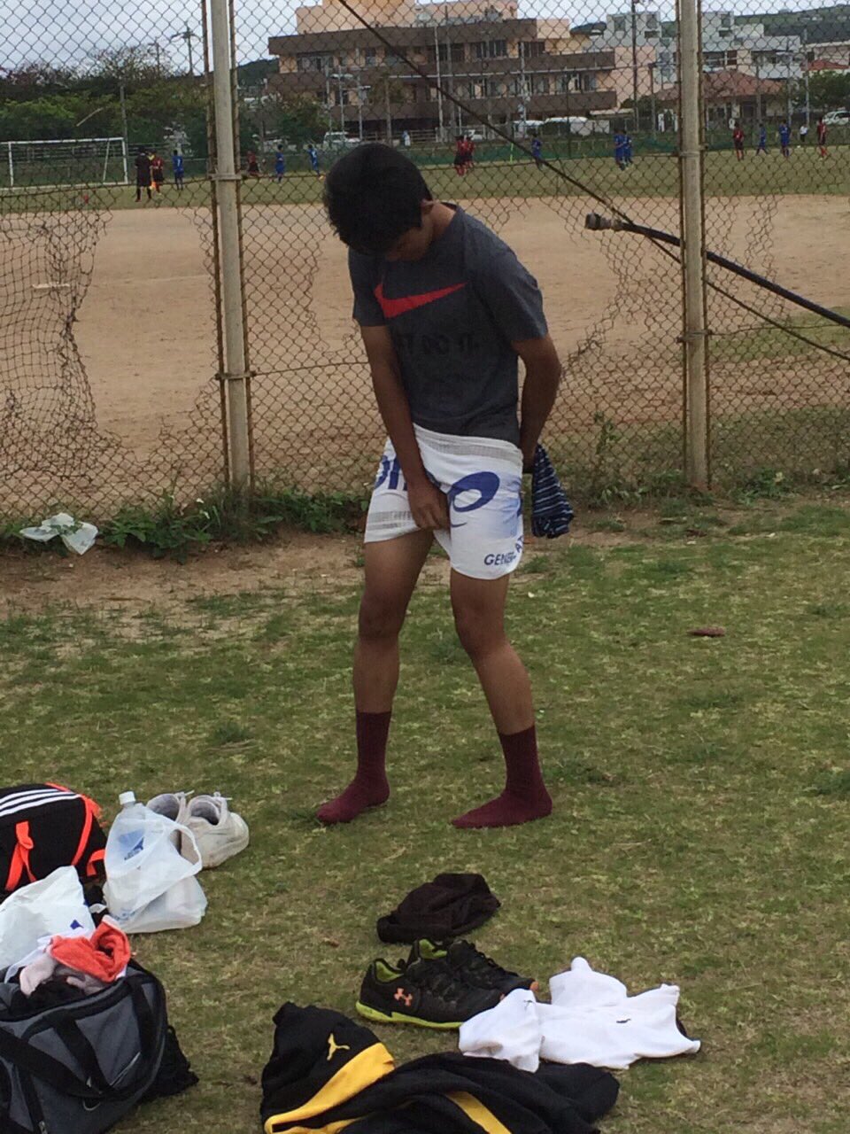 がーみー ゲイ垢 サッカー部4号 湯川 寛仁 サッカー部トップを争うキチガイ 大阪では頭のデカさを生かして料理人の道を進むそうだ 1年生大会のチビcbコンビいつかまた発揮しよう T Co I4sygtsnkk Twitter