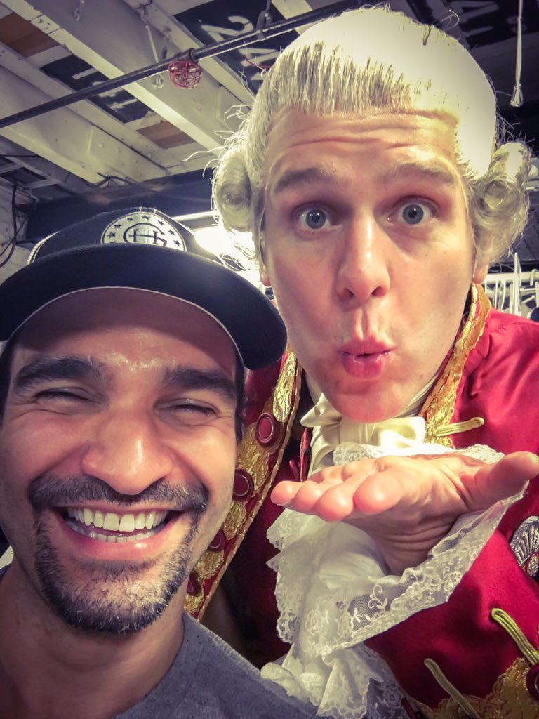 JMunozActor's tweet photo. Jonathan & I saying hello to you @sfosternyc (I totally fan boy-ed out getting to meet you last night☺️) https://t.co/0ABFnLSCHs