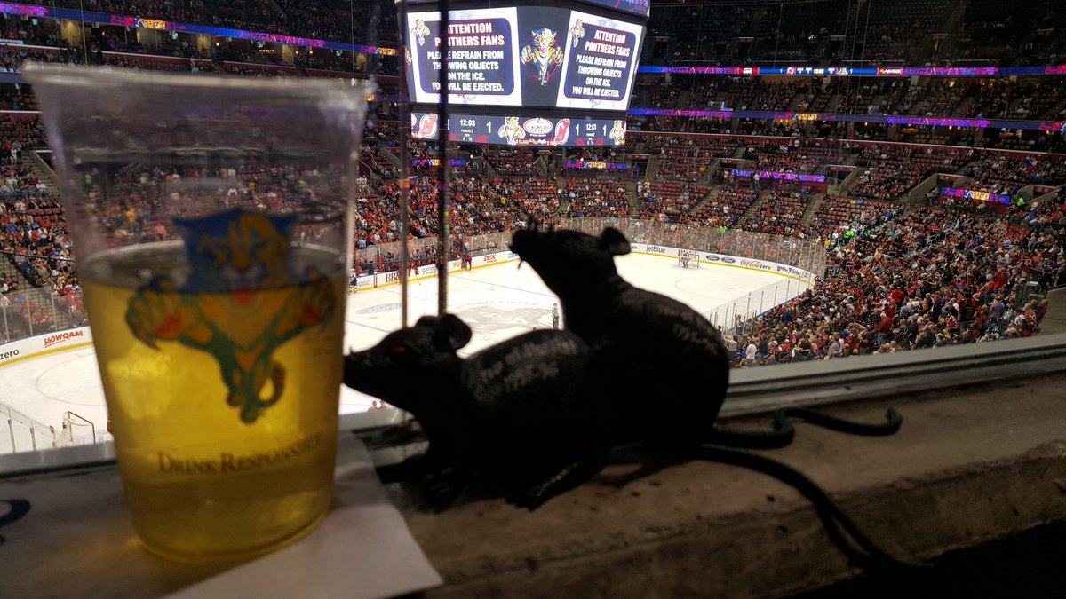 footlicka's tweet photo. @MDamiani_ @FlaPanthers #Let'sGoPanthers #Yearoftherat https://t.co/5TBwC1Ivoy