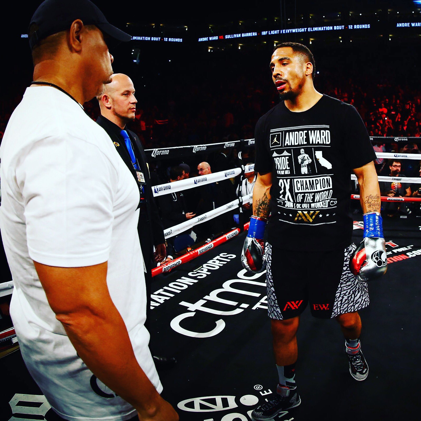 Andre ward top jordan t shirt