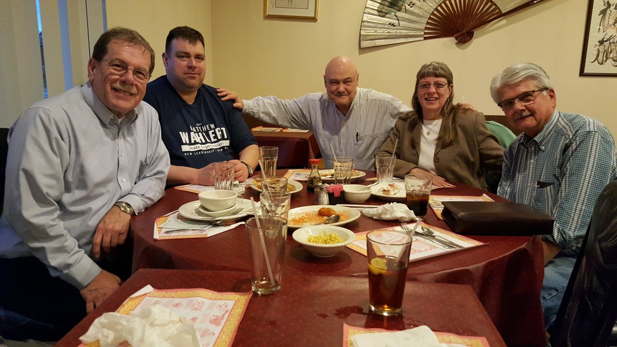 mattforohio's tweet photo. Days to election, 221  @Lee_for_Sheriff @mattforohio and (NP) @dennis_deters and Mt Healthy voters #Wewillworkforyou https://t.co/y5zrJpnlrH
