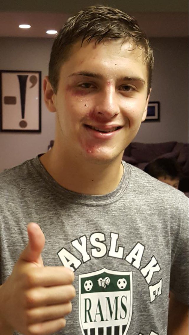 RyanMikes1's tweet photo. Happy birthday @PJKulis if we ever wrestled your face would look worse than this😤💪 https://t.co/ccmz0P54M9