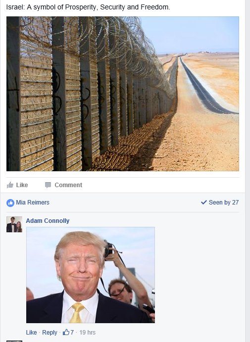 BrizMUN's tweet image. Yesterdays "wall" debate continues today, as Israel further speaks out on the issue to Fox News #brizmun2016 #3GA