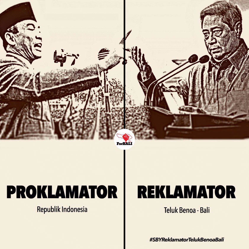 Sama2 mantan presiden. Tau bedanya? Mungkin @Pakar_Mantan bs bantu? :) <a href="/SBYudhoyono/">S. B. Yudhoyono</a> #SBYreklamatorTelukBenoaBali