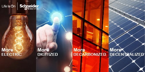 SchneiderElec's tweet photo. Innovation for the new 3D's of Energy Management &amp; Automation. #InnovationAtEveryLevel https://t.co/NbTbFHX7dL https://t.co/ohg6N6Xq10