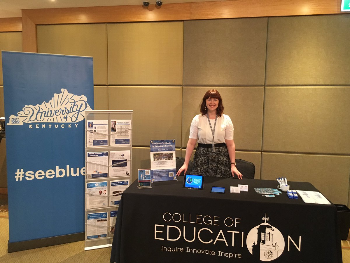 UKEd_ISP's tweet photo. We're all set up at the NESA Spring Educators Conference! #nesachat #seeblue #seeblueabroad @UKCollegeofEd https://t.co/tbIumkqTeW