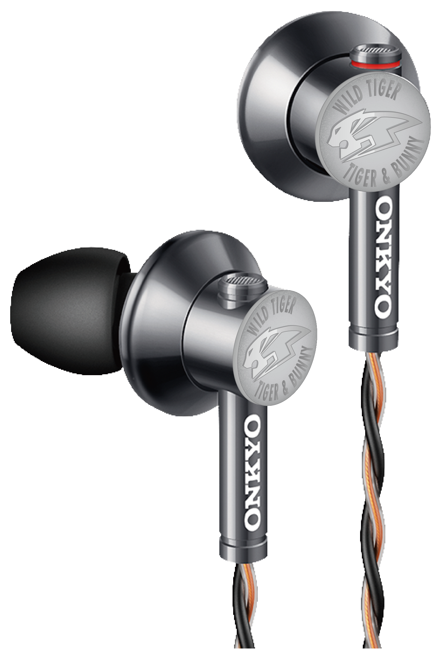 【TIGER&BUNNY】ONKYO ハイレゾイヤフォン E700M TIGER アニメ「TIGER＆BUNNY」とオンキヨーハイレゾイヤホン「E700M