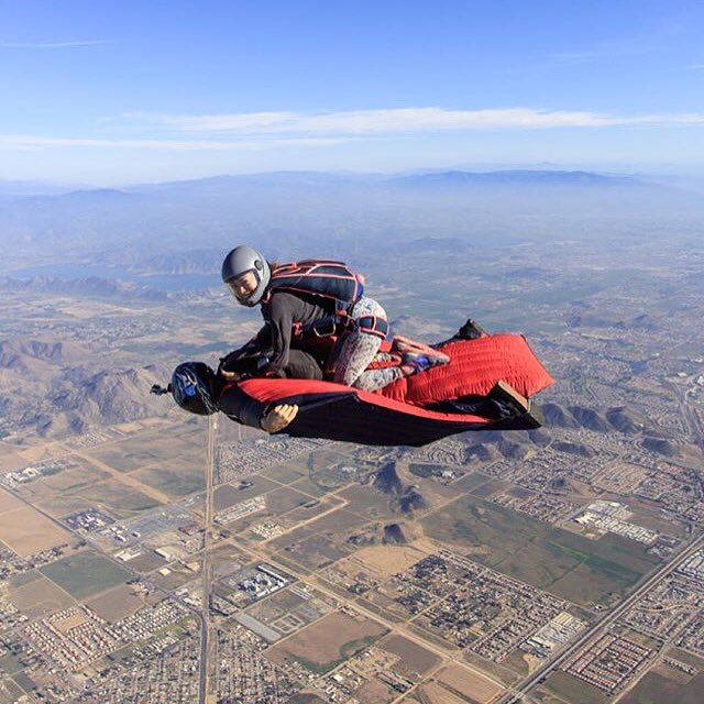 Our #fanfuelPOW goes to Wingsuiter <a href="/rseib/">Randy Seibert</a> 🇨🇦 for his uber in the sky service! Photo cred: <a href="/dan/">dan</a>.dupuis 📸