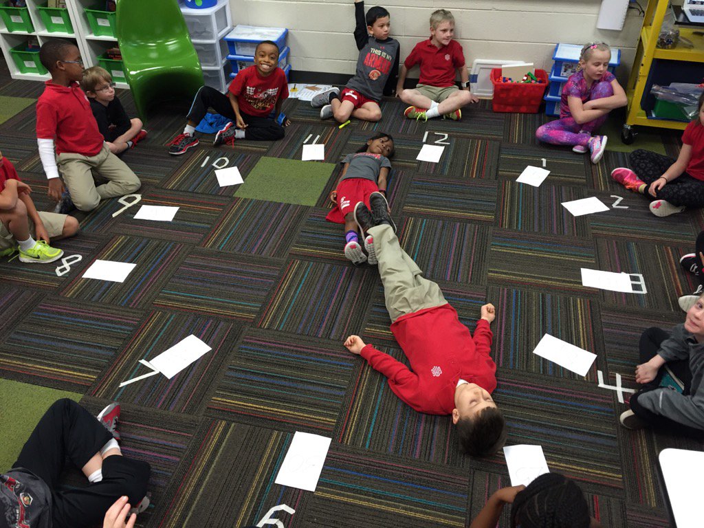 CrystalLRushGAC's tweet photo. The human clock was a success. Kids loved it. #gacelem https://t.co/dty6zc30xb