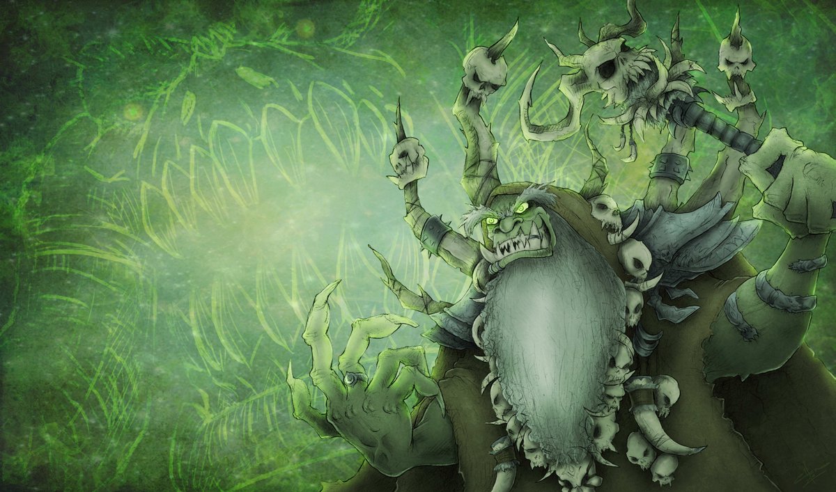 HenHDR's tweet photo. 01/04/16
#Guldan #Mannoroth #WoW #Warcraft #Blizzard #WarlordsofDraenor #Legion #DarkPortal #Orc #Horde #Sorcerer https://t.co/8jL58Dp4EA